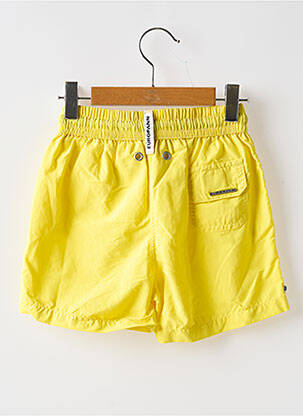 Short de bain fond doublé jaune EUROPANN garçon