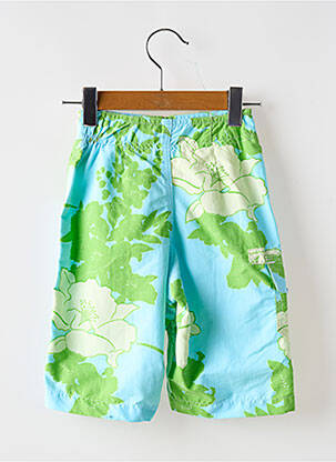 Short de bain tissage popeline bleu EUROPANN garçon