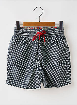 Short de bain tissage popeline bleu EUROPANN garçon