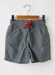 Short de bain tissage popeline bleu EUROPANN garcon