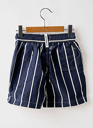 Short de bain tissage popeline bleu EUROPANN garçon