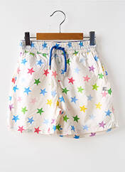 Short de bain blanc EUROPANN pour garçon seconde vue