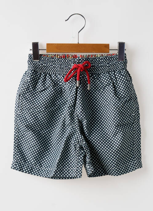Short de bain tissage popeline bleu EUROPANN garcon