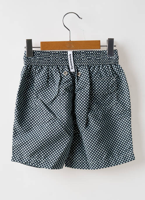 Short de bain tissage popeline bleu EUROPANN garcon