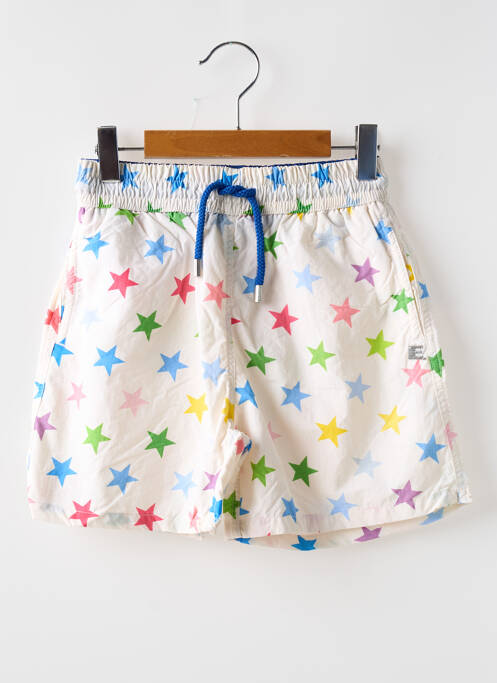 Short de bain blanc EUROPANN pour garçon