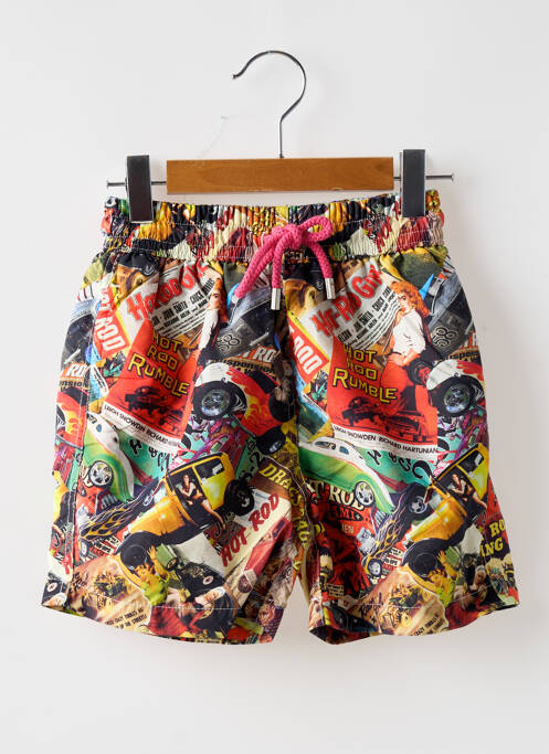 Short de bain rouge EUROPANN pour garçon