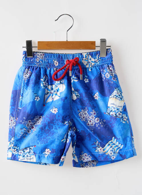 Short de bain stretch bleu EUROPANN garcon