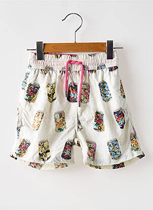 Short de bain stretch beige EUROPANN garçon