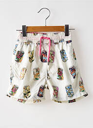 Short de bain stretch beige EUROPANN garcon