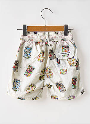 Short de bain stretch beige EUROPANN garçon