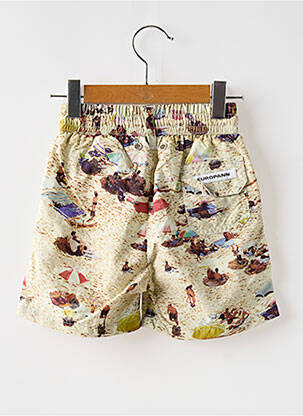 Short de bain stretch beige EUROPANN garçon