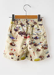 Short de bain beige EUROPANN pour garçon seconde vue