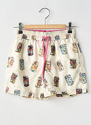 Short de bain beige EUROPANN pour garçon