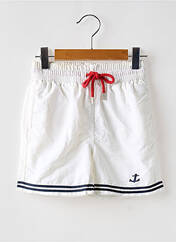 Short de bain blanc EUROPANN pour garçon seconde vue