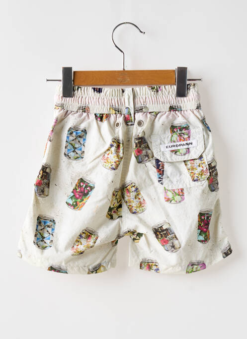Short de bain beige EUROPANN pour garçon