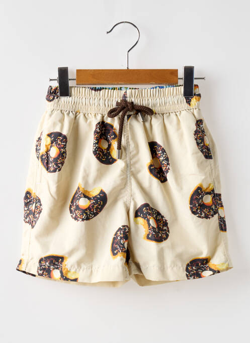 Short de bain beige EUROPANN pour garçon