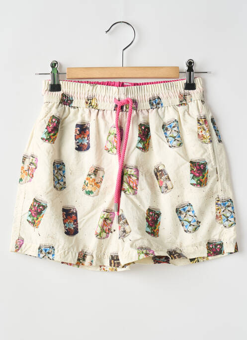 Short de bain beige EUROPANN pour garçon