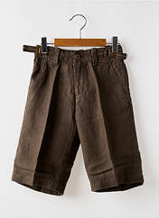Bermuda marron EUROPANN pour garçon seconde vue