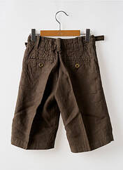 Bermuda marron EUROPANN pour garçon seconde vue