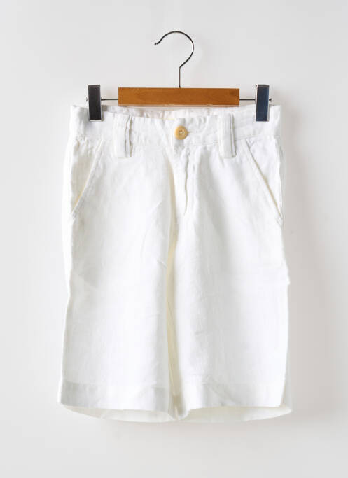 Bermuda blanc EUROPANN pour garçon
