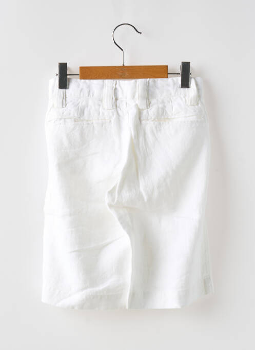 Bermuda blanc EUROPANN pour garçon