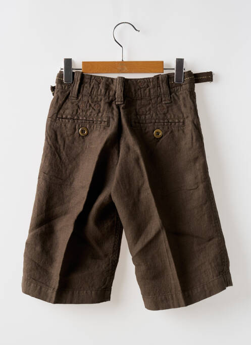 Bermuda marron EUROPANN garçon