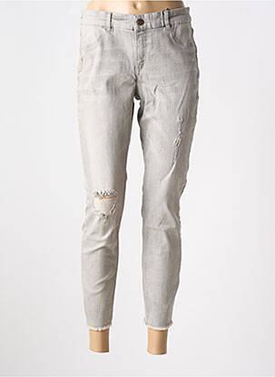 Jeans skinny taille normale taille normale gris SET femme