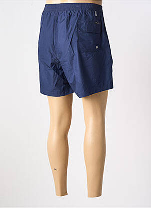Short de bain tissage imperméable bleu FACONNABLE homme