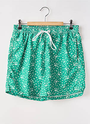 Short de bain imprimé fantaisie vert MARINA YACHTING homme