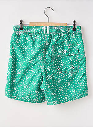 Short de bain imprimé fantaisie vert MARINA YACHTING homme
