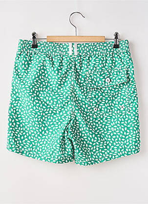Short de bain imprimé fantaisie vert MARINA YACHTING homme
