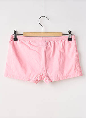 Short de bain tissage imperméable rose HARMONT & BLAINE homme