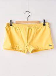 Short de bain effet matière satinée jaune HARMONT & BLAINE homme