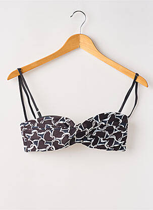 Haut de maillot de bain bretelles élastiquées amovibles haut soutien-gorge moulé violet PAUL SMITH femme