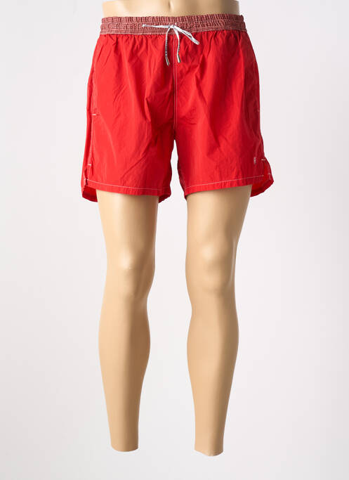 Short de bain rouge HARMONT & BLAINE pour homme