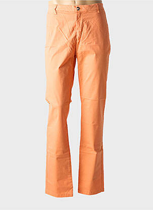 Pantalon chino poches orange EUROPANN homme