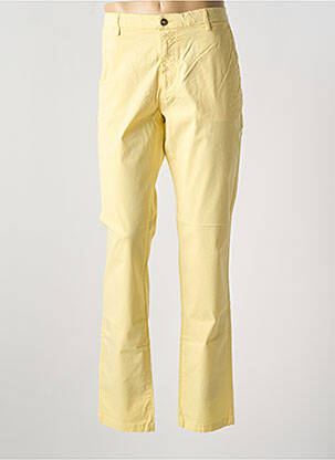Pantalon chino poches jaune EUROPANN homme