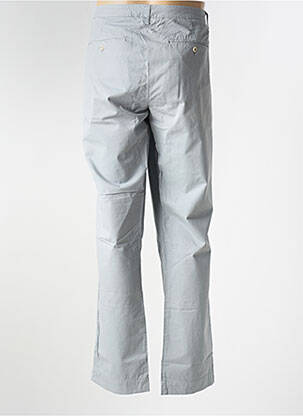 Pantalon chino fermeture zippée sous rabat avec crochet gris EUROPANN homme
