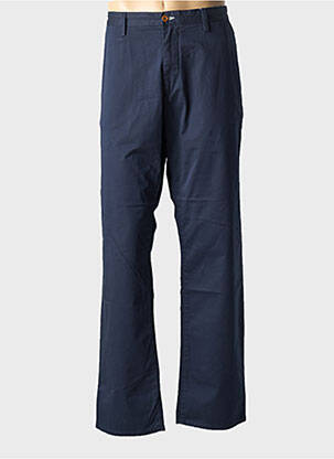 Pantalon chino tissage popeline taille normale bleu GANT homme