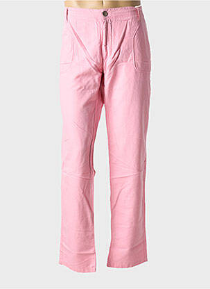 Pantalon chino poches taille normale rose HARMONT & BLAINE homme