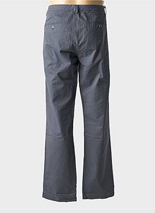 Pantalon chino fermeture zippée sous rabat avec crochet taille normale gris EUROPANN homme