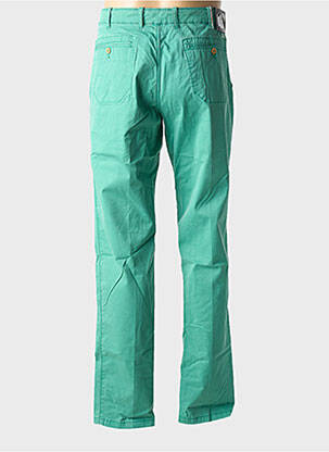 Pantalon chino tissage popeline taille normale vert HARMONT & BLAINE homme