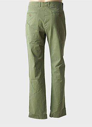 Pantalon chino tissage popeline taille normale vert HARMONT & BLAINE homme