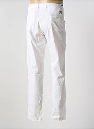 Pantalon chino tissage popeline taille normale blanc HARMONT & BLAINE homme