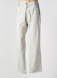 Pantalon droit tissage popeline taille normale gris HARMONT & BLAINE homme