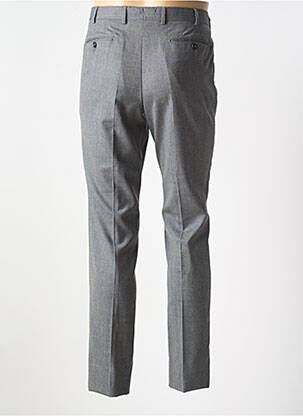 Pantalon chino tissage chiné taille haute gris FACONNABLE homme