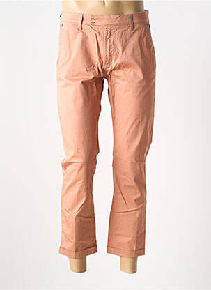 Pantalon 7/8 tissage popeline taille normale orange HARMONT & BLAINE homme