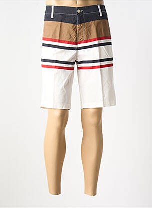 Bermuda tissage popeline taille normale beige HARMONT & BLAINE homme