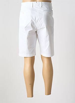 Bermuda taille à pinces taille normale blanc FACONNABLE homme