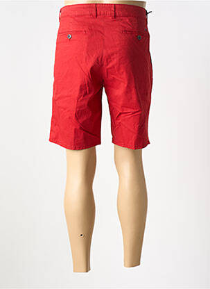 Bermuda taille à pinces taille normale rouge HARMONT & BLAINE homme